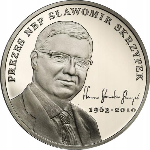 Revers 10 Zlotych 2011 MW "Tragödie von Smolensk" - Silbermünze Wert - Polen, III Republik Polen nach Stückelung