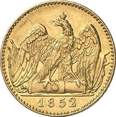 Reverso Frederick D'or 1852 A - valor de la moneda de oro - Prusia, Federico Guillermo IV