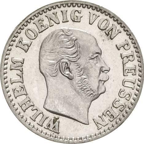 Awers monety - 1/2 silbergroschen 1871 B - cena srebrnej monety - Prusy, Wilhelm I