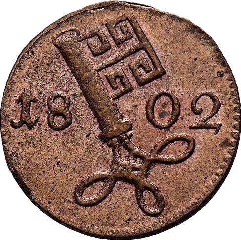 Anverso 2 1/2 schwaren 1802 - valor de la moneda  - Bremen, Ciudad libre hanseática