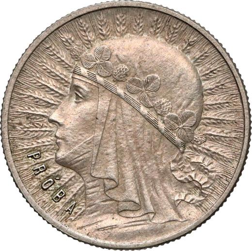 Revers Probe 1 Zloty 1932 "Polonia" Silber - Silbermünze Wert - Polen, II Republik Polen