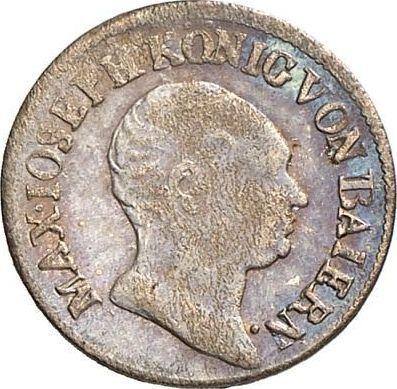 Awers monety - 1 krajcar 1820 - cena srebrnej monety - Bawaria, Maksymilian I