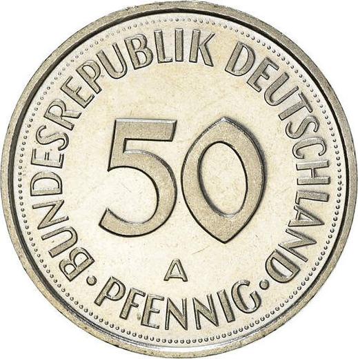 Anverso 50 Pfennige 1997 A - valor de la moneda  - Alemania, RFA