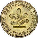 Реверс монеты - 5 пфеннигов 1949 года F "Bank deutscher Länder" - цена  монеты - Германия, ФРГ