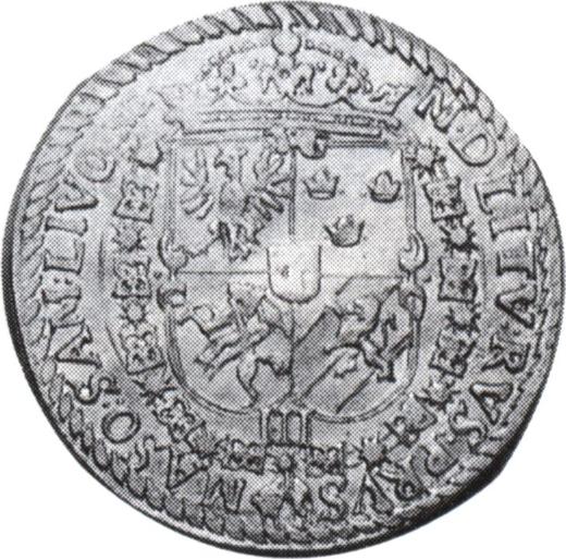 Реверс монеты - 3 дуката 1612 года - цена золотой монеты - Польша, Сигизмунд III Ваза