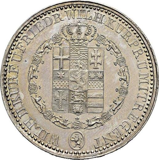 Anverso Tálero 1836 - valor de la moneda de plata - Hesse-Cassel, Guillermo II