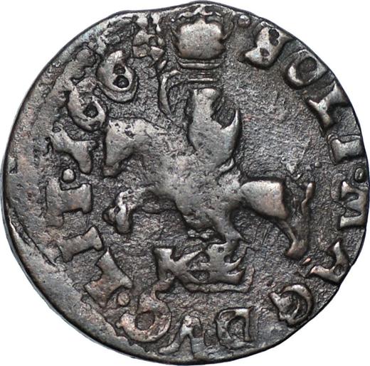 Reverse Schilling (Szelag) 1665 TLB "Lithuanian Boratynka" HKPL -  Coin Value - Poland, John II Casimir