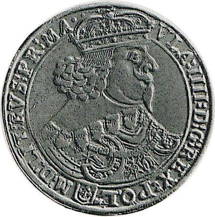 Anverso Tálero 1644 GG - valor de la moneda de plata - Polonia, Vladislao IV