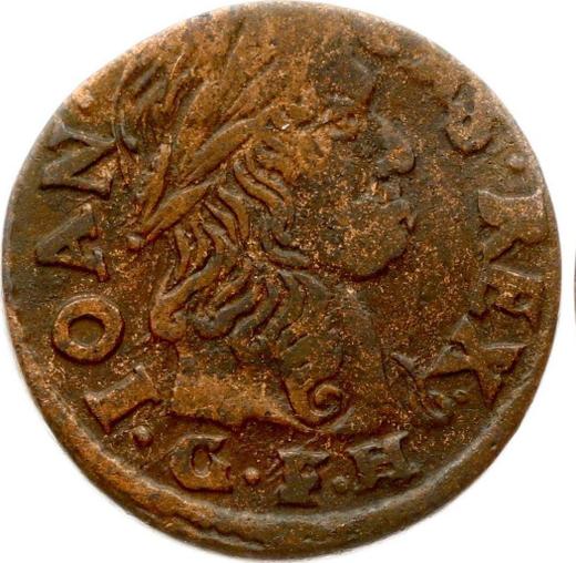 Obverse Schilling (Szelag) 1666 GFH "Lithuanian Boratynka" HKPL -  Coin Value - Poland, John II Casimir