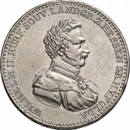 Аверс монеты - Талер 1822 года - цена серебряной монеты - Гессен-Кассель, Вильгельм II
