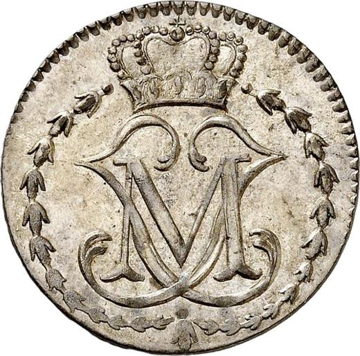 Аверс монеты - 3 штюбера 1803 года R - цена серебряной монеты - Берг, Максимилиан I