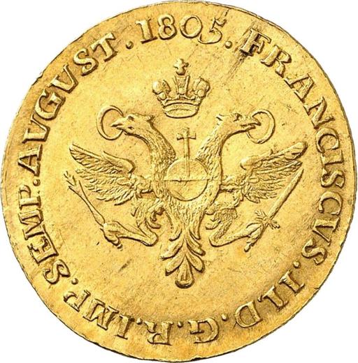 Anverso 2 ducados 1805 - valor de la moneda  - Hamburgo, Ciudad libre de Hamburgo