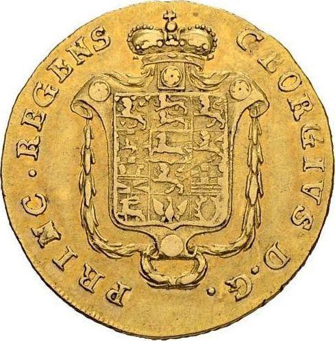 Аверс монеты - 10 талеров 1818 года FR - цена золотой монеты - Брауншвейг-Вольфенбюттель, Карл II