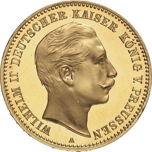 Аверс монеты - 10 марок 1912 года A "Пруссия" - цена золотой монеты - Германия, Германская Империя