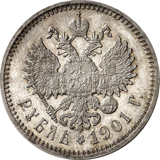 Rewers monety - Rubel 1901 (АР) - cena srebrnej monety - Rosja, Mikołaj II