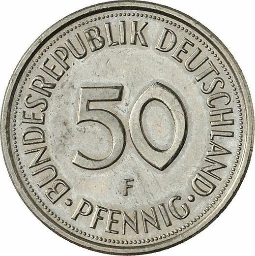 Аверс монеты - 50 пфеннигов 1983 года F - цена  монеты - Германия, ФРГ