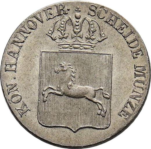 Obverse 1/24 Thaler 1841 S - Silver Coin Value - Hanover, Ernest Augustus