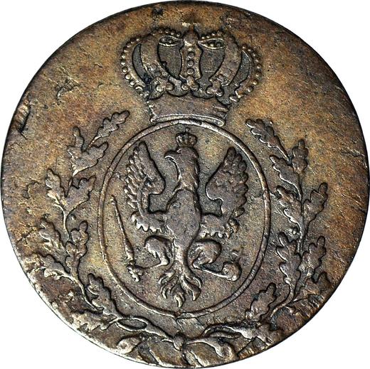 Obverse 1 Grosz 1817 A "Grand Duchy of Posen" -  Coin Value - Poland, Prussian protectorate