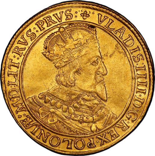 Anverso 1 1/2 ducado 1634 SB "Gdańsk" - valor de la moneda de oro - Polonia, Vladislao IV