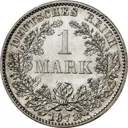 Awers monety - 1 marka 1873 C "Typ 1873-1887" - cena srebrnej monety - Niemcy, Cesarstwo Niemieckie