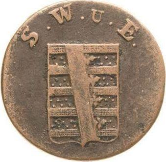Anverso 2 Pfennige 1813 - valor de la moneda  - Sajonia-Weimar-Eisenach, Carlos Augusto