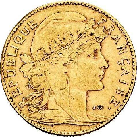 Obverse 10 Francs 1906 "Type 1899-1914" Paris - France, Third Republic