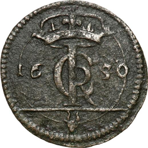 Аверс монеты - Шеляг 1650 года - цена  монеты - Польша, Ян II Казимир