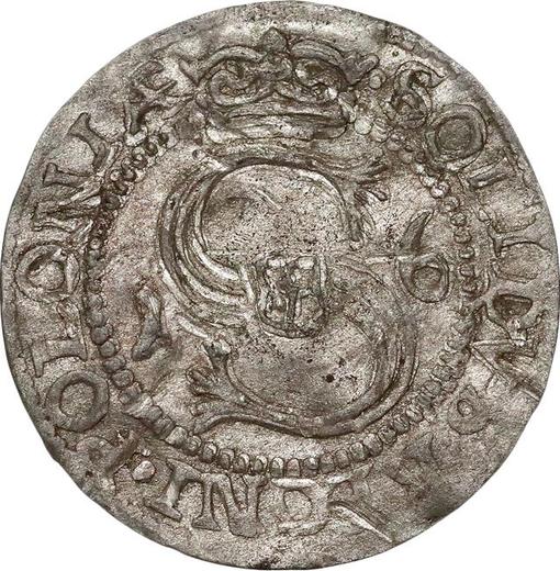Аверс монеты - Шеляг 1616 года "Познаньский монетный двор" - цена серебряной монеты - Польша, Сигизмунд III Ваза