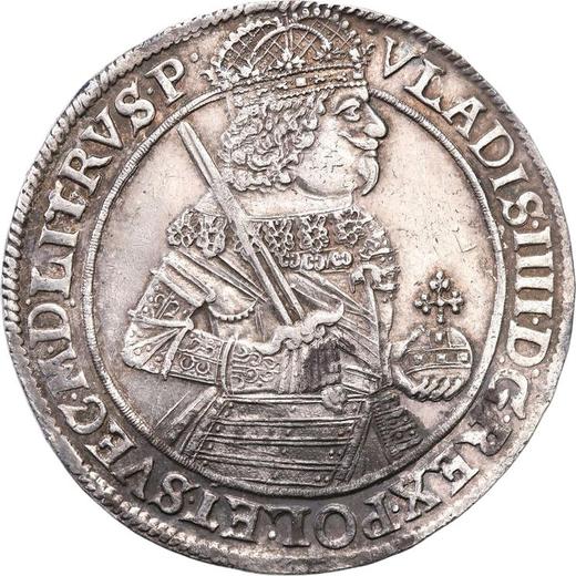 Awers monety - Talar 1642 MS "Toruń" - cena srebrnej monety - Polska, Władysław IV
