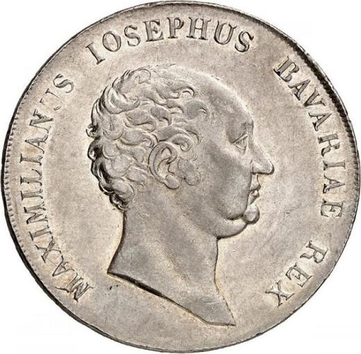 Anverso Tálero 1819 "Tipo 1809-1825" - valor de la moneda de plata - Baviera, Maximilian I