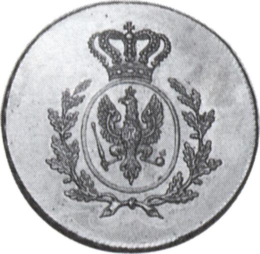 Аверс монеты - 3 гроша 1816 года A "Великое княжество Познанское" - цена  монеты - Польша, Прусское правление