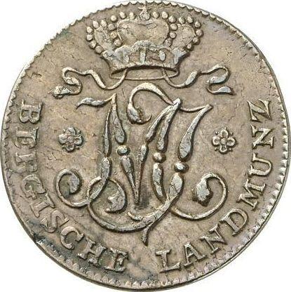 Аверс монеты - 1/2 штюбера 1803 года R - цена  монеты - Берг, Максимилиан I