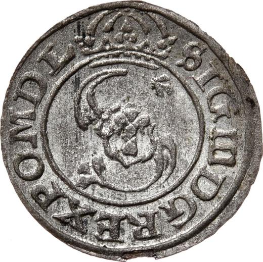 Аверс монеты - Шеляг 1626 года "Литва" - цена серебряной монеты - Польша, Сигизмунд III Ваза