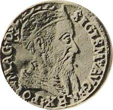 Аверс монеты - Дукат 1569 года "Литва" - цена золотой монеты - Польша, Сигизмунд II Август