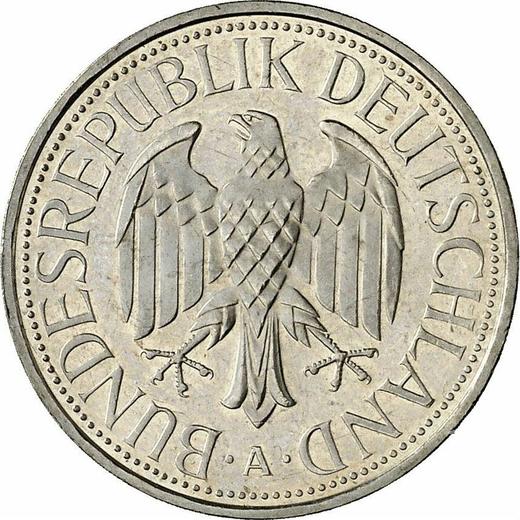 Reverse 1 Mark 1996 A -  Coin Value - Germany, FRG