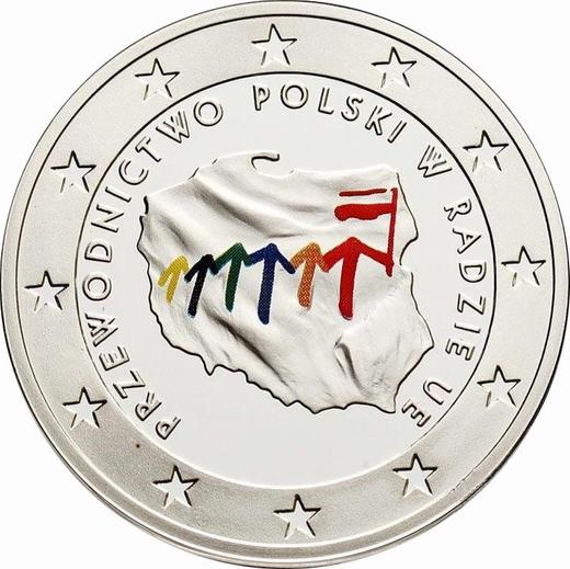Rewers monety - 10 złotych 2011 MW "Przewodnictwo Polski w Radzie UE" - cena srebrnej monety - Polska, III RP po denominacji