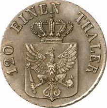 Anverso 3 Pfennige 1829 D - valor de la moneda  - Prusia, Federico Guillermo III