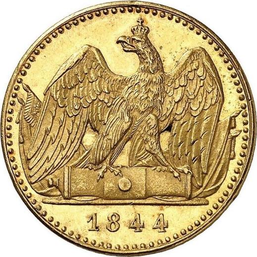 Rewers monety - Podwójny Friedrichs d'or 1844 A - cena złotej monety - Prusy, Fryderyk Wilhelm IV