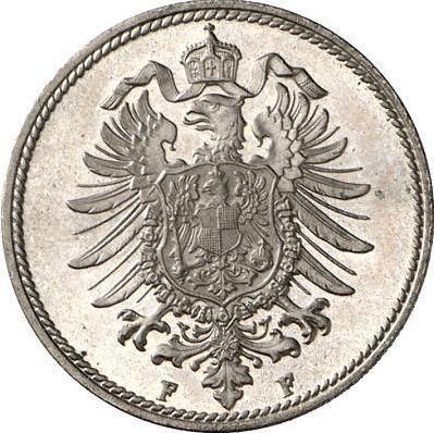 Реверс монеты - 10 пфеннигов 1873 года F "Тип 1873-1889" - цена  монеты - Германия, Германская Империя