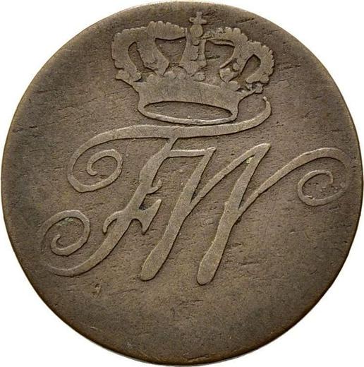 Аверс монеты - Шиллинг 1804 года A - цена  монеты - Пруссия, Фридрих Вильгельм III