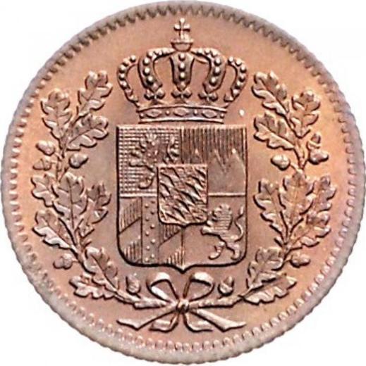 Obverse 1 Pfennig 1840 -  Coin Value - Bavaria, Ludwig I
