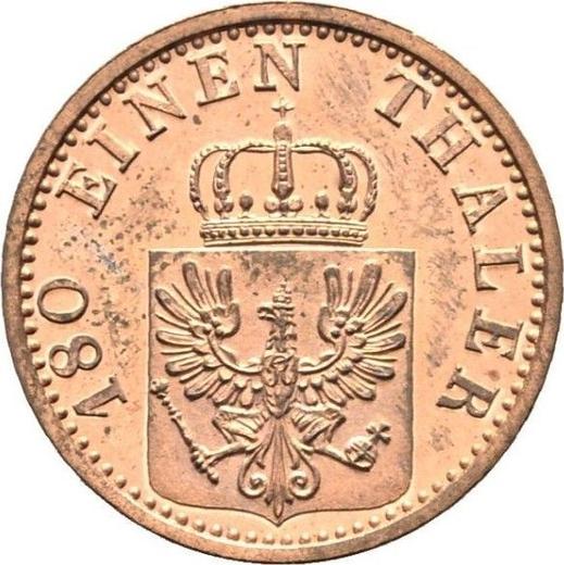 Obverse 2 Pfennig 1867 C -  Coin Value - Prussia, William I