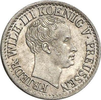 Awers monety - 1/2 silbergroschen 1827 A - cena srebrnej monety - Prusy, Fryderyk Wilhelm III