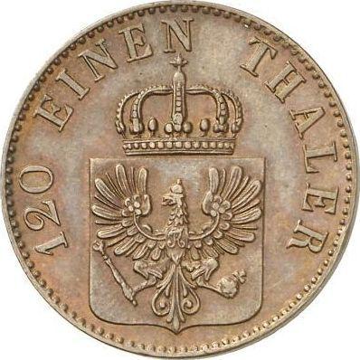 Аверс монеты - 3 пфеннига 1848 года D - цена  монеты - Пруссия, Фридрих Вильгельм IV