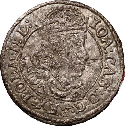 Аверс монеты - Трояк (3 гроша) 1652 года "Литва" - цена серебряной монеты - Польша, Ян II Казимир
