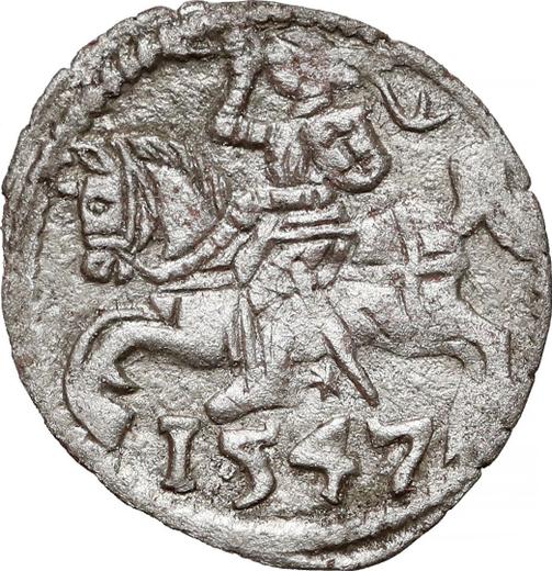 Reverso 1 denario 1547 "Lituania" - valor de la moneda de plata - Polonia, Segismundo II Augusto