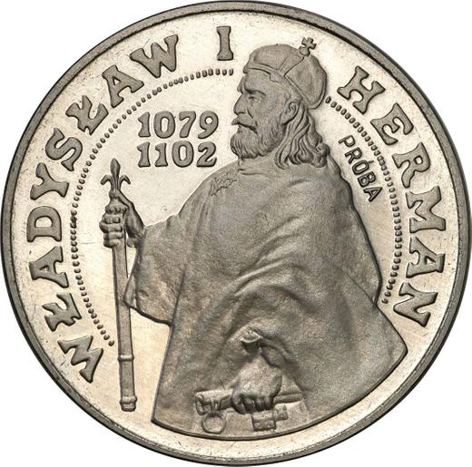 Rewers monety - PRÓBA 200 złotych 1981 MW "Władysław I Herman" Nikiel - cena  monety - Polska, PRL