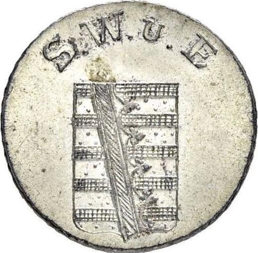 Awers monety - 1/24 thaler 1813 - cena srebrnej monety - Saksonia-Weimar-Eisenach, Karol August