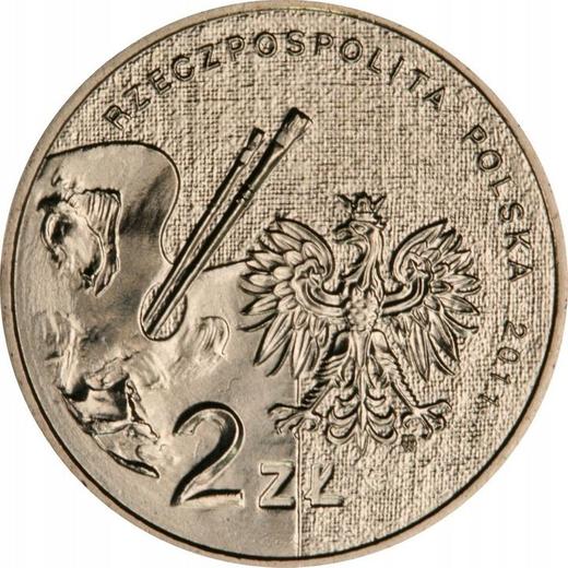 Аверс монеты - 2 злотых 2011 года MW "София Стриженска" - цена  монеты - Польша, III Республика после деноминации