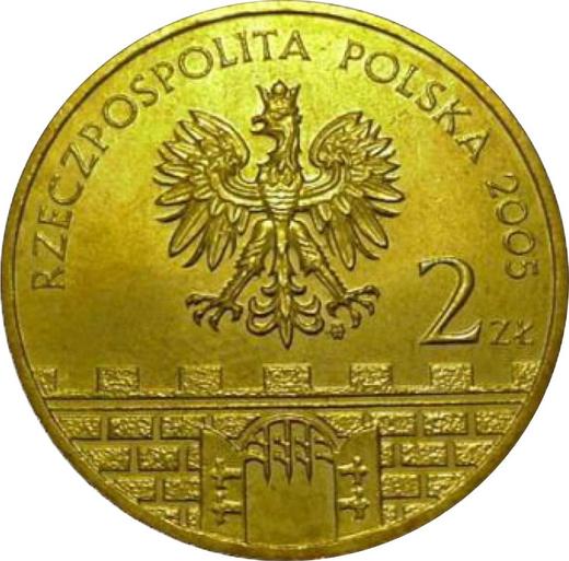 Аверс монеты - 2 злотых 2005 года MW RK "Влоцлавек" - цена  монеты - Польша, III Республика после деноминации